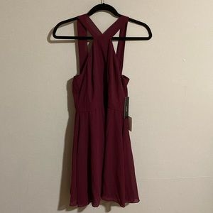 Lulu’s Red Skater Dress